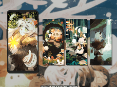 [누오보의 숲.01] 폰 배경화면 4종 공유