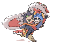 세트랑 아펠 낙서