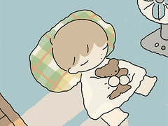 아이폰 배경화면 : 여름잠