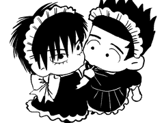 메이드 루센 sd 도안