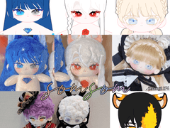 🧸새 솜,20CM 인형 도안 커미션