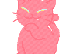 윶냥 아크릴톡 도안