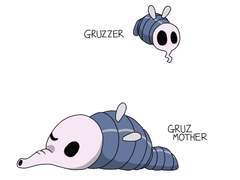 할로우 나이트의 Gruzzer 과 Gruz Mother
