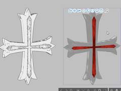 [덥크연성용/3D] RW 히어로즈 크로스