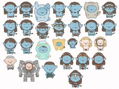 아바타 하찮시리즈 고정틀(?) 무컨펌 커미션