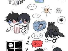 종뱅 굿노트 스티커