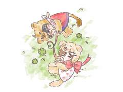 동물잠옷 고정틀 커미션