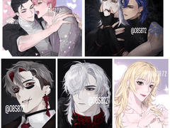 풀 채색 커미션