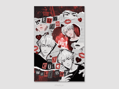 [공유] 은호 생일 기념 엽서 프박용 도안 공유