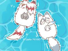 바다에 둥둥 배경화면 유료배포