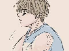 갑타 상호 낙서