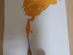 아크릴 과슈로 바탕칠을 하자