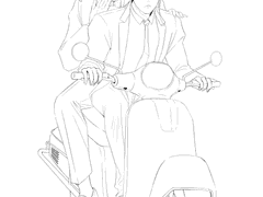 [그림] 펜선 작업까지 했던 그림들