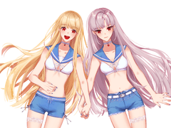 CMS} 2인 반신 캐릭터