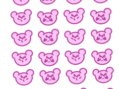 스티커 무료 도안