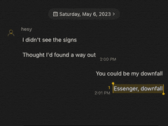 아이폰 메모장 (다크 모드) (ios, 무료) | 아이폰 카톡테마