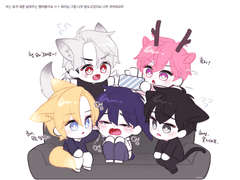 💙💜💗❤️🖤