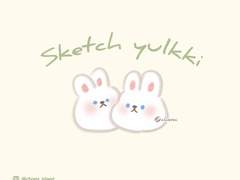 CHOMI │ ios 스케치 율끼 카카오톡 테마 (할인가) - 아이폰