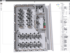 돈드로우 회사 사무실 3D 모델 리뷰 - (1)