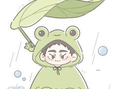 개구리 우비 시리즈 배경화면