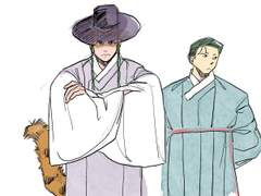 백호호열 낙서모음