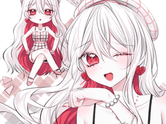 [닫음]쿠메 LD흉상+MD전신+배경 커미션(2배 슬롯O)