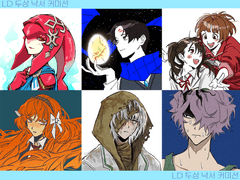 LD 두상 낙서 커미션