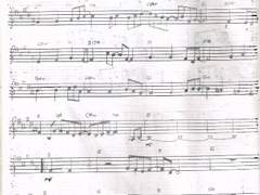 [사호 평온자의 자작 악보][단선]흐름의 기억