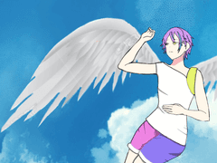 천사는 날개를 펴고 날아간다