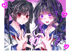 [여캐 ONLY] 도큥! 2인 고정틀 커미션