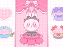 달콩별콩 코디(옷입히기)스티커 도안 공유