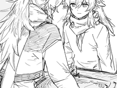 거울에 비친 얼굴