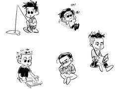 능남 짧은 낙서 모음