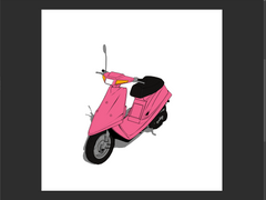 (배포종료)양호열 스쿠터 클립스튜디오 3D소재