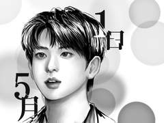 흑백 그림 모음 (1) +사담