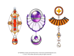 로판풍 귀걸이 3종 배포