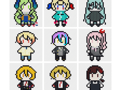 도트 고정틀 커미션