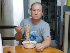 먹방 브베 - 왕뚜껑, 비비빅 먹방