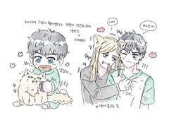 [산즈타케] 고영산즈와 타케밋치