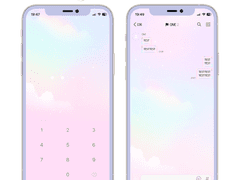 [IOS] fluffy clouds ktheme