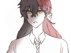 [아쿠네코]정색 루카스