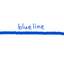 파란선