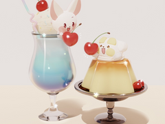 블렌더 창작 일러스트 01