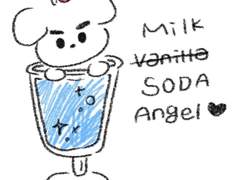 여름 크림소다 배경화면