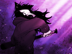 따스한 햇살 아래 나른한 고양이