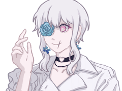 장미를 모방한 모조품