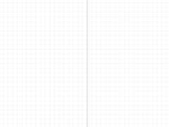 2분할 심플 모눈노트 템플릿