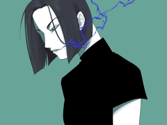 연기로 하트 만들기