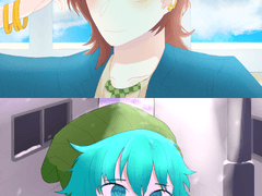 타즈나 죠, 히요리 소우 엽서 도안 무료 배포