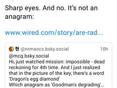 미션 임파서블 7 성경 레퍼런스